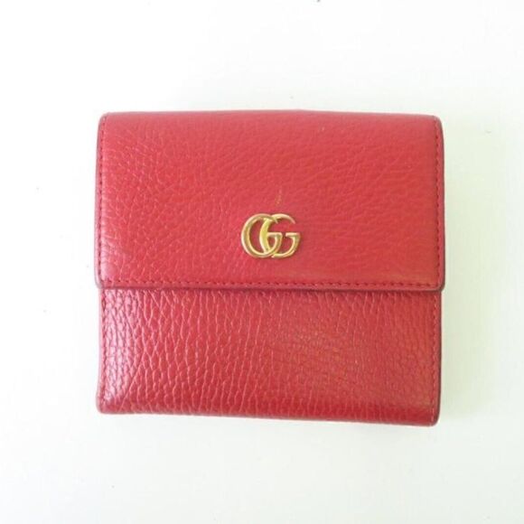 GUCCI GG Marmont  Leather Wallet #15965 - Picture 1 of 13